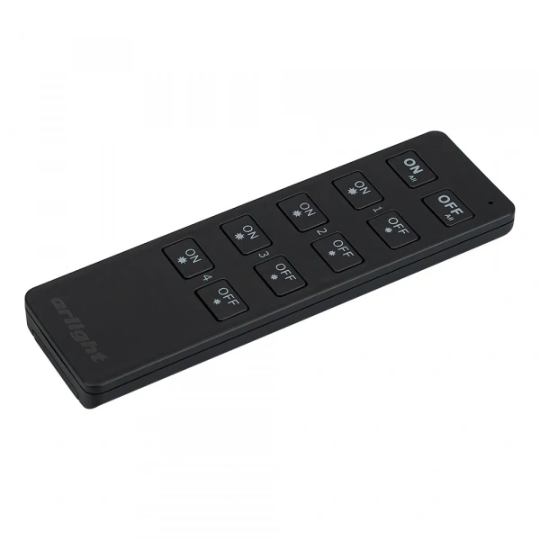 Пульт SMART-R7-DIM (4 зоны, 2.4G) (Arlight, IP20 Пластик, 5 лет) 023028