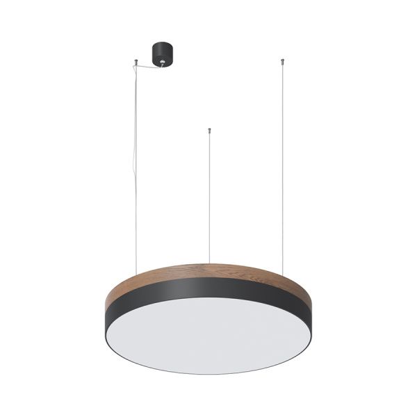 Подвесной светодиодный светильник ORIEL Wood HL 60W 4000K Black