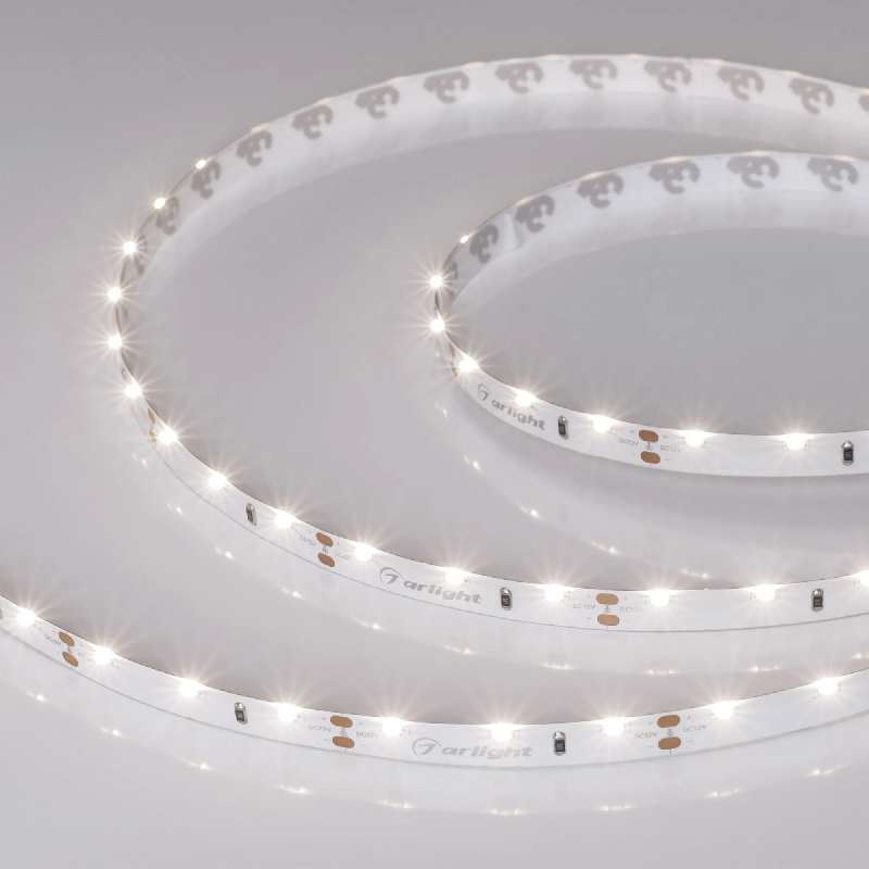 Светодиодная лента RS 2-5000 12V Day4000 (3014, 60 LED/m, LUX) (Arlight, 4.8 Вт/м, IP20) 024446