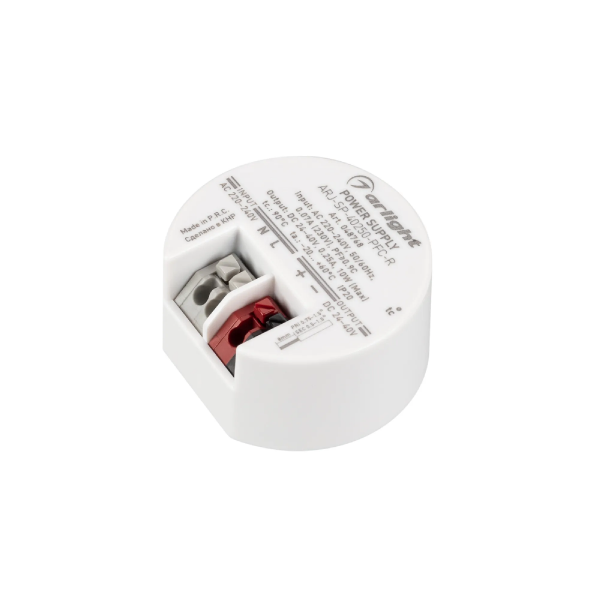 Блок питания ARJ-SP-40250-PFC-R (10W, 24-40V, 250mA) (Arlight, IP20 Пластик, 5 лет) 048768
