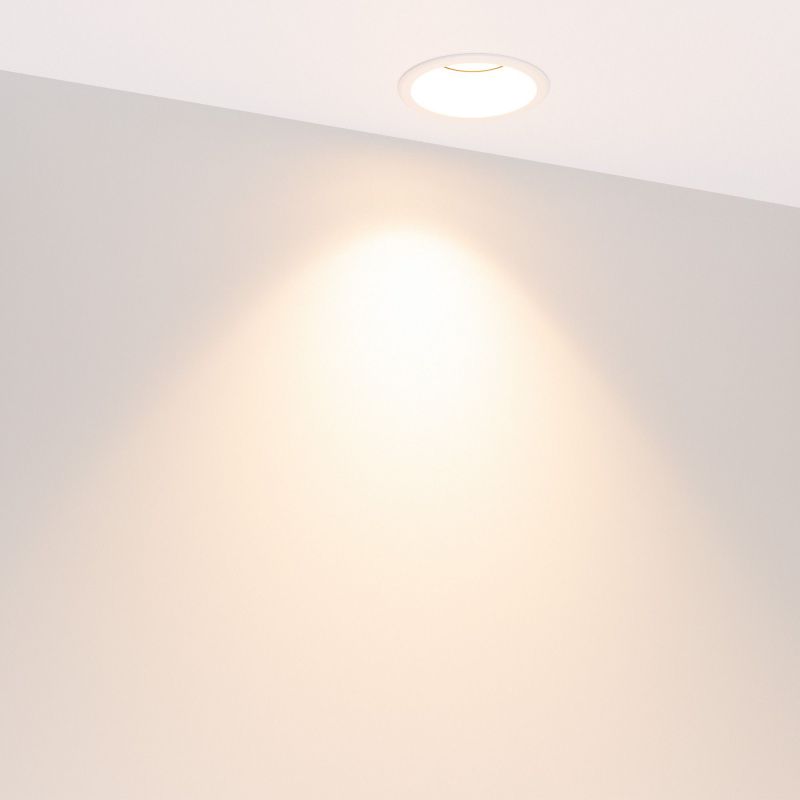 Светильник MS-FLOW-BUILT-R85-12W Warm3000 (BK, 55 deg, 230V) (Arlight, IP20 Металл, 5 лет) 061243