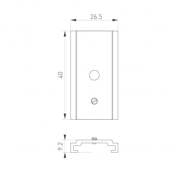 Держатель MAG-ORIENT-HOLDER-2620 (WH) (Arlight, Сталь) 062965