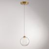 Подвесной светильник MD25030001-1A brass/clear