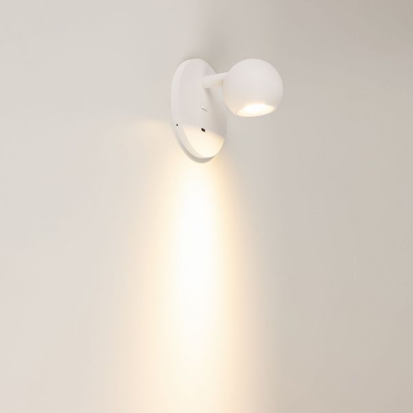 Светильник SP-OTTORI-WALL-CHARGE-6W Warm3000 (WH, 30 deg, 230V, USB-C) (Arlight, IP20 Металл, 3 года) 058477