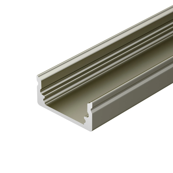 Профиль LINE-1708-2000 ANOD OLIVE GREY (Arlight, Алюминий) 038439