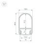 Профиль WARDROBE-1930-2000 ANOD (Arlight, Алюминий) 053565