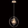 Подвесной светильник P60669-1 gold/clear