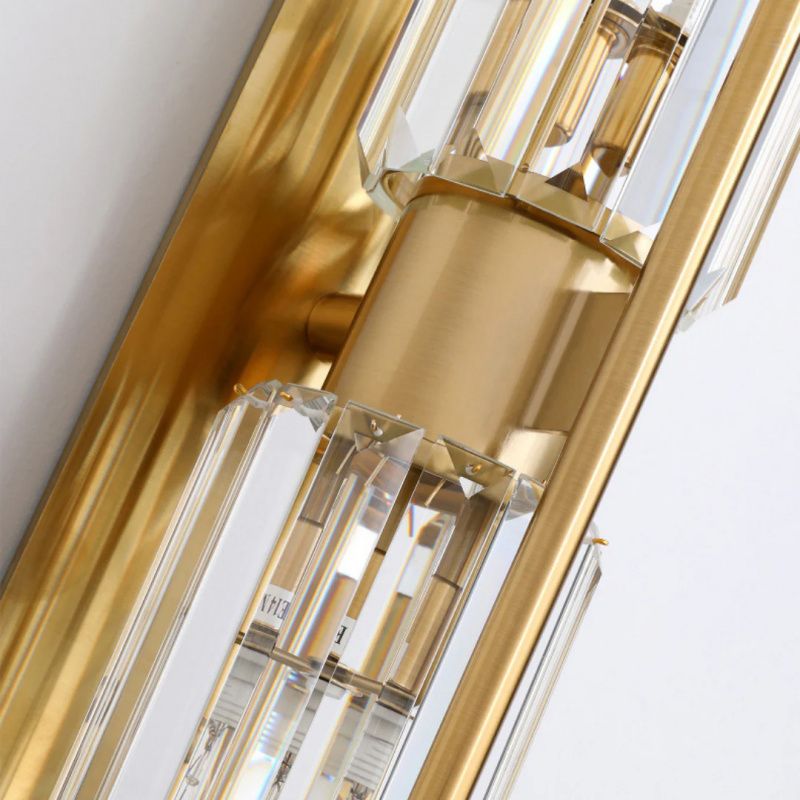 Настенный светильник 88183W/D500 gold/clear