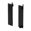 Заглушка PLINTUS-H58-F BLACK  (Arlight, Пластик) 046160