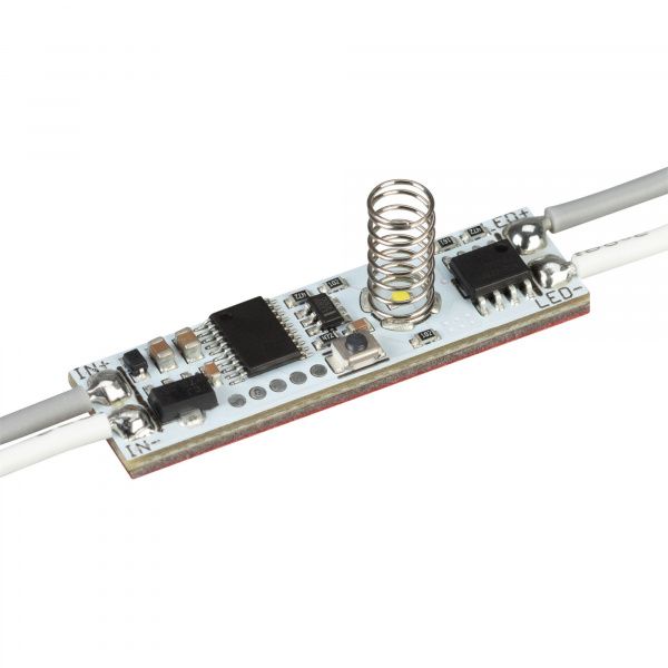 Микродиммер SR-IRIS-SN-DIM (12-24V, 1x5A, 38x10mm) (Arlight, Открытый) 029108(2)