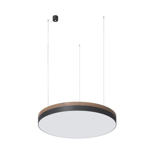 Подвесной светодиодный светильник ORIEL Wood HL 114W 4000K Black