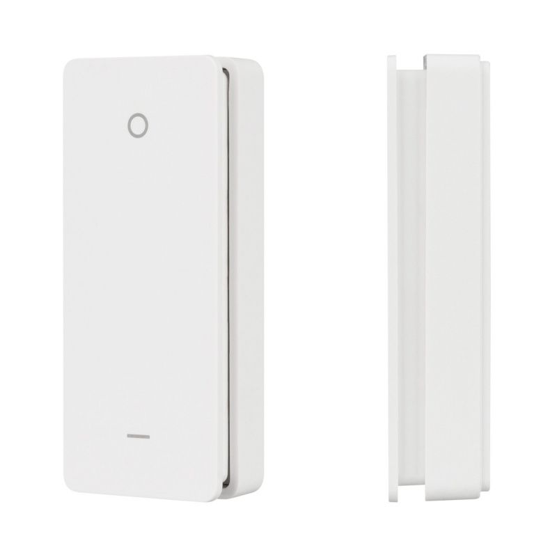 INTELLIGENT ARLIGHT Кнопочная панель KINETIC-801-22-1G белый (433Mhz) накладная (IARL, IP67 Пластик, 3 года) 061950