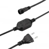 Шнур питания ARD-ICICLE-CLASSIC-1.5M Black (230V, 1.6A) (Ardecoled, -) 044774