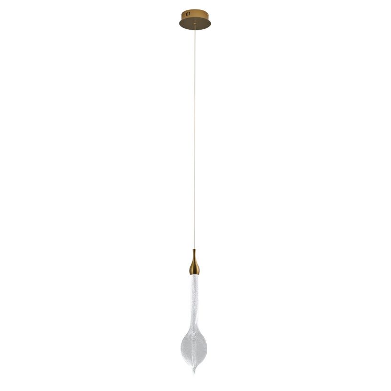 Подвесной светильник OD2433-1 gold/clear