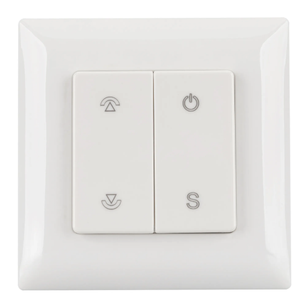 Панель SMART-P46-DIM-P-SUF (3V, 1 зона, Knob, 2.4G) (Arlight, Пластик) 028300