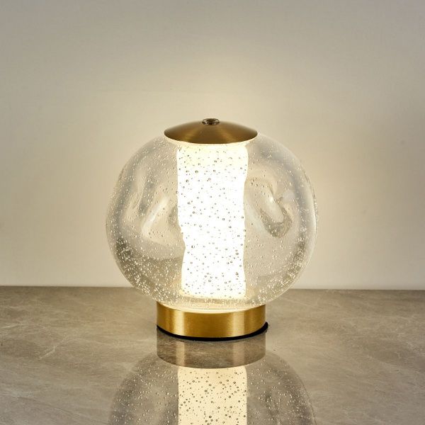 Настольная лампа OT2437-T brass/clear
