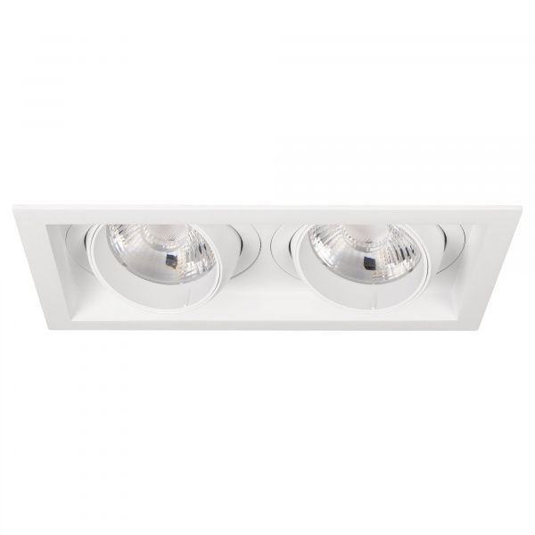 Светильник MS-VORTEX-BUILT-S250x140-2x30W Warm3000 (WH-WH, 17 deg, 230V) (Arlight, IP20 Металл, 5 лет) 057767