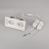 Светильник MS-VORTEX-BUILT-S170x90-2x12W Warm3000 (WH-WH, 40 deg, 230V) (Arlight, IP20 Металл, 5 лет) 057761