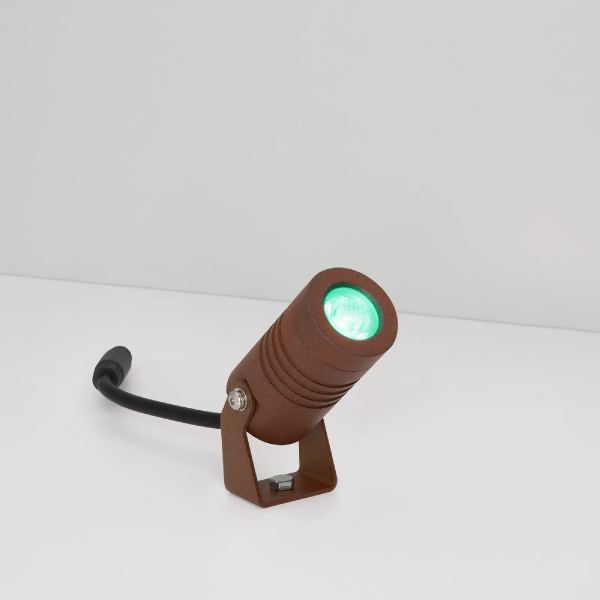 Светильник KT-RAY-COLOR-R42-6W RGB (RS, 25 deg, 12V) (Arlight, IP67 Металл, 3 года) 053630