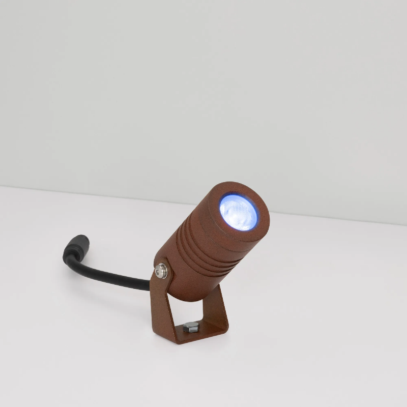 Светильник KT-RAY-COLOR-R42-6W RGB (RS, 25 deg, 12V) (Arlight, IP67 Металл, 3 года) 053630