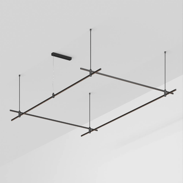 Основание ART-APRIORI-RECTANGLE-ROD-800-3000x2000 (BK) (Arlight, IP20 Металл, 3 года) 048545