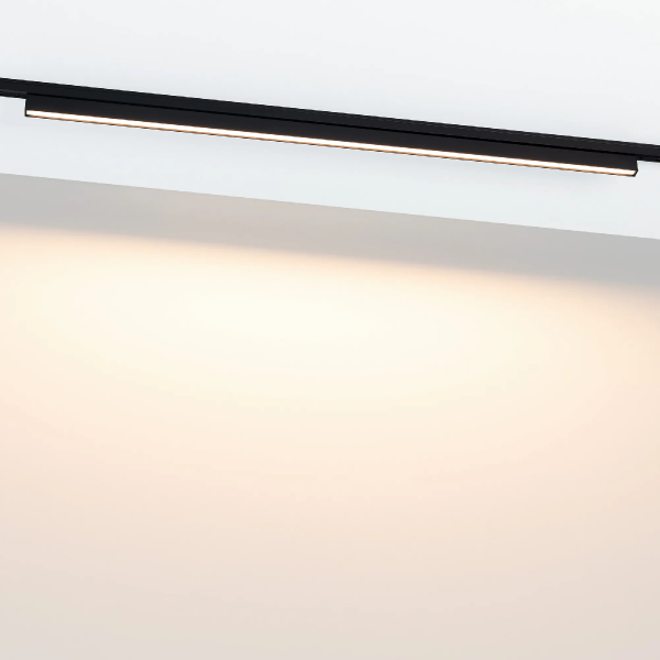 Светильник MAG-MICROCOSM-FLAT-L600-16W Warm3000 (BK, 100 deg, 24V) (Arlight, IP20 Металл, 3 года) 043273