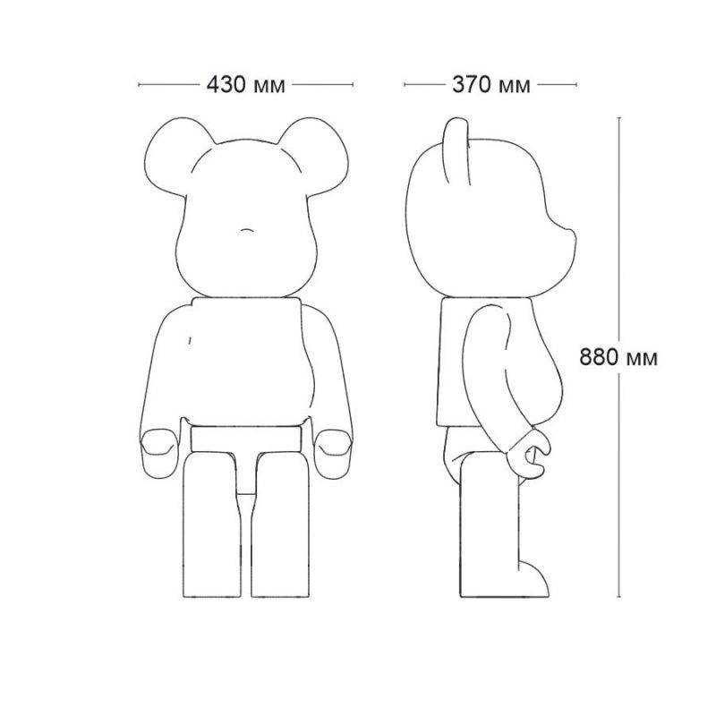 Статуэтка BEAR Mini Blue