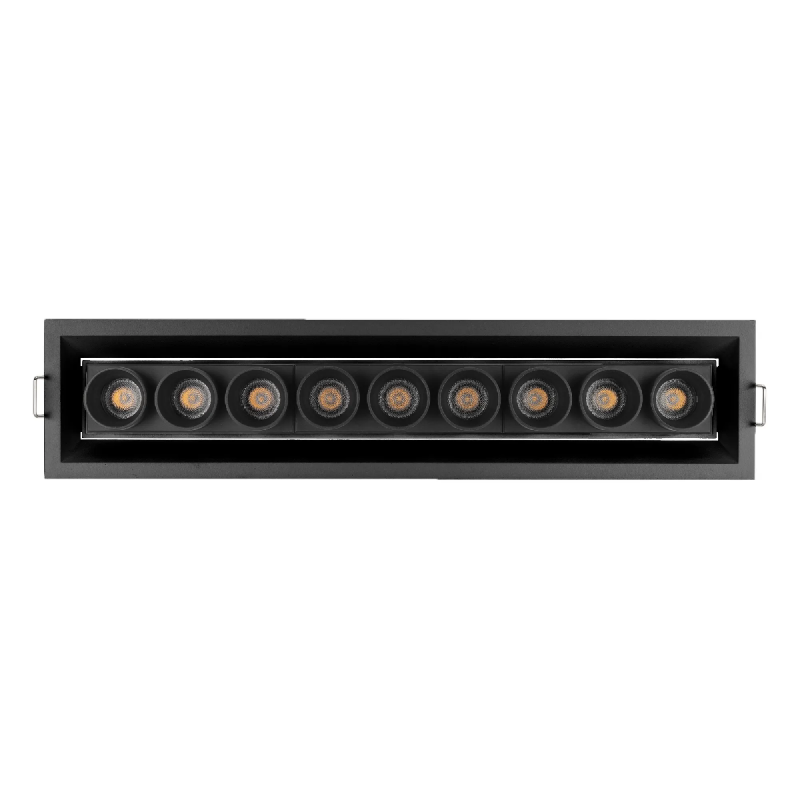 Светильник MS-ORIENT-BUILT-TURN-TC-S67x300-20W Warm3000 (BK-BK, 30 deg, 230V) (Arlight, IP20 Металл, 5 лет) 037210