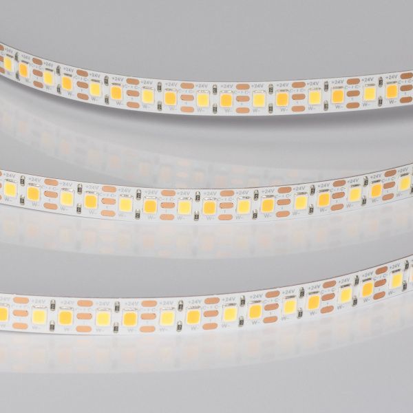 Светодиодная лента UL-A168-8mm 24V White-MIX-CX2 (18 W/m, IP20, 5m) (Arlight, резка 2 светодиода) 058087