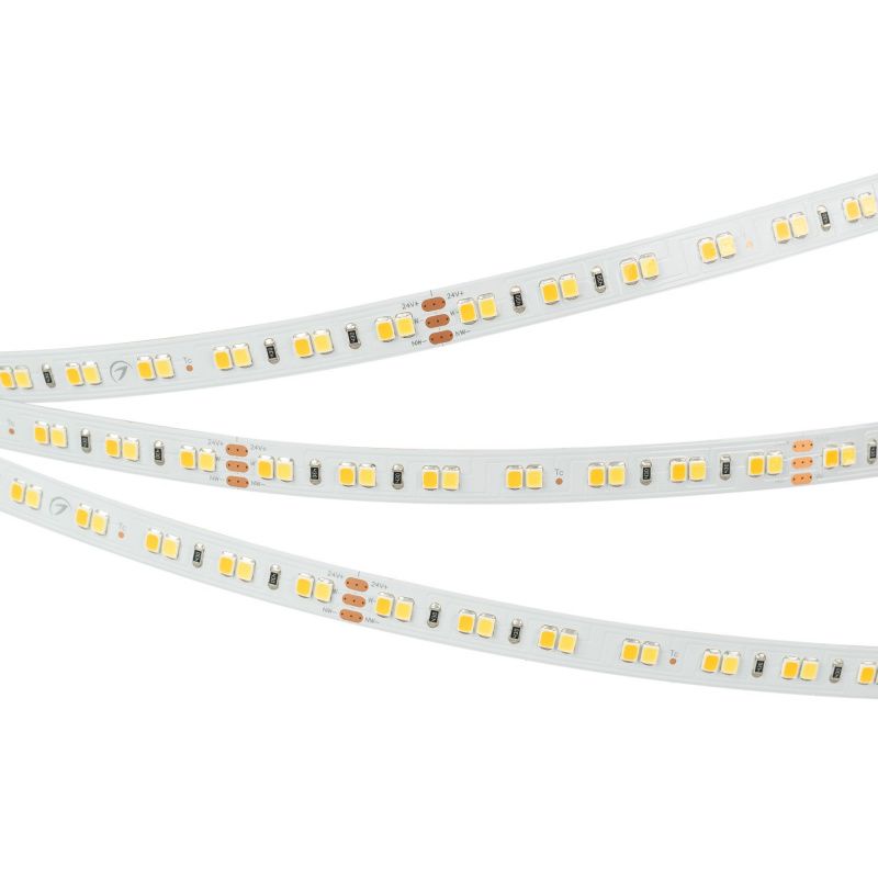 Светодиодная лента RT-A140-10mm 24V White-MIX (19.2 W/m, IP20, 2835, 5m) (Arlight, Изменяемая ЦТ) 024508(2)