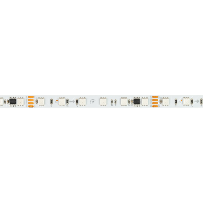 Светодиодная лента SPI-B60-10mm 24V RGB-PX6-RAM (15 W/m, IP20, 5060, 5m) (Arlight, бегущий огонь) 033447