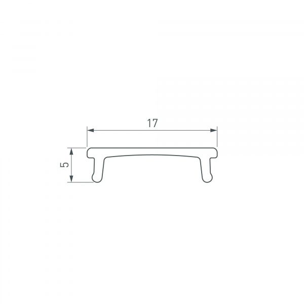 Экран CEIL-S14-SHADOW-3000 FLAT OPAL (Arlight, Пластик) 045556
