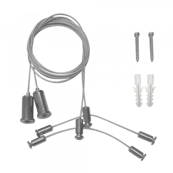 Подвес ARH-2x1m Set (Pad 1.7x8mm) (Arlight, Металл) 027926