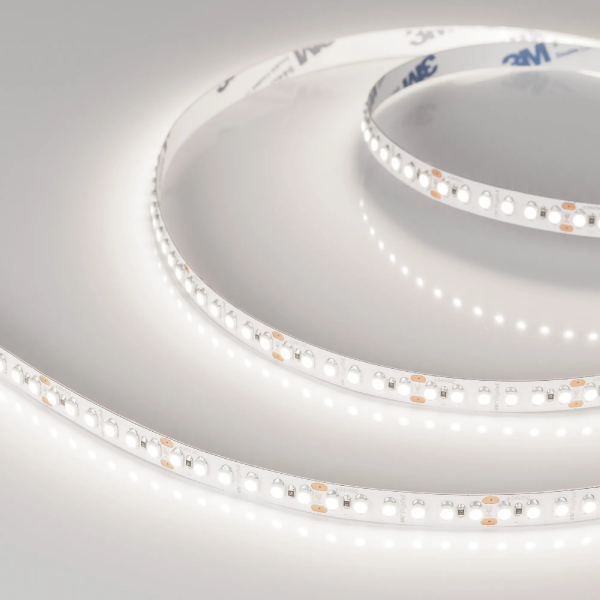 Светодиодная лента RT-A180-8mm 24V Day5000 (14.4 W/m, IP20, 3528, 5m) (Arlight, Открытый) 040547