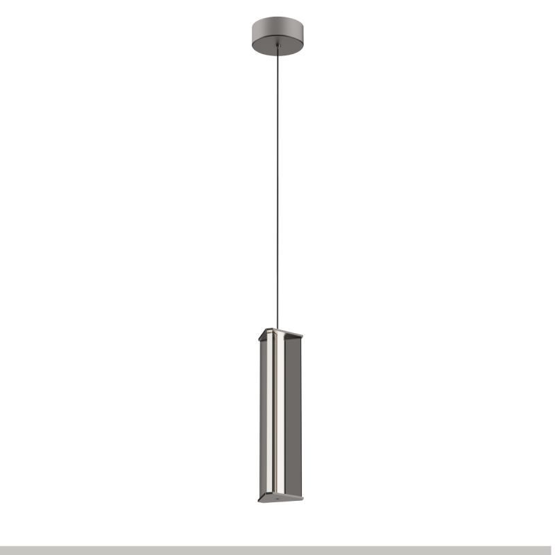 Подвесной светильник MD24001031-1B nickel/grey
