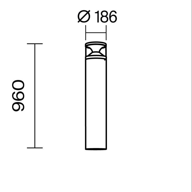 Ландшафтный светильник Outdoor O496FL-L21B3K2