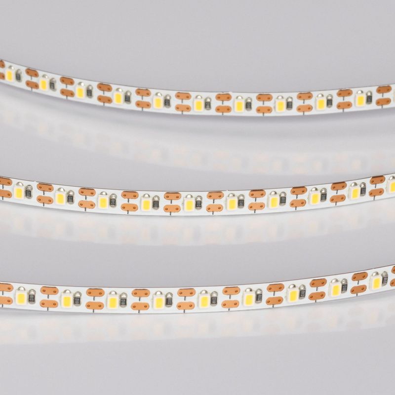 Светодиодная лента FC-M160-4mm 24V Warm3500-CX1 (10 W/m, IP20, 5m) (Arlight, резка 1 светодиод) 057858