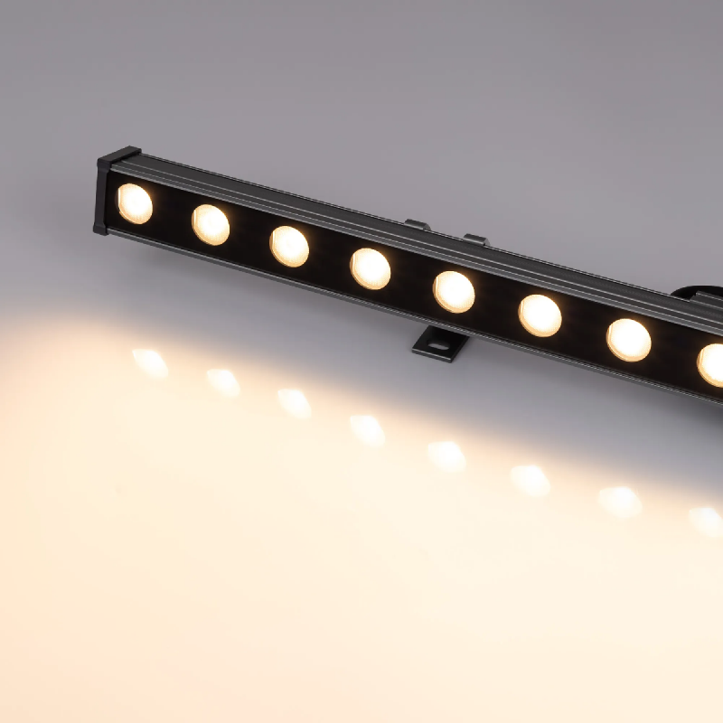 Линейный прожектор AR-LINE-760-18W Warm3000 (GR, 30 deg, 230V) (Arlight, IP65 Металл, 3 года) 045372