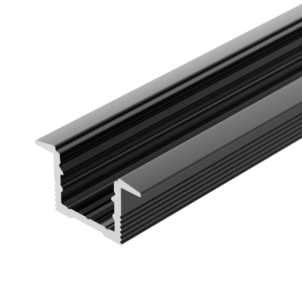 Профиль SL-SLIM-H13M-F25-2000 BLACK (Arlight, Алюминий) 037114