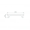 Экран STRETCH-25-WALL-SIDE-10m OPAL-PVC (Arlight, -) 040517