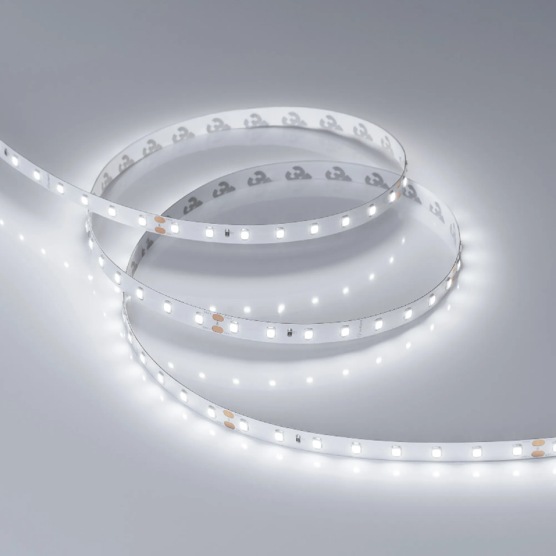 Светодиодная лента RT-A80-8mm 24V White6000 (6 W/m, IP20, 2835, 5m) (Arlight, высок.эфф.150 лм/Вт) 024509(2)