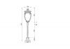 Ландшафтный светильник Outdoor O414FL-01GB1