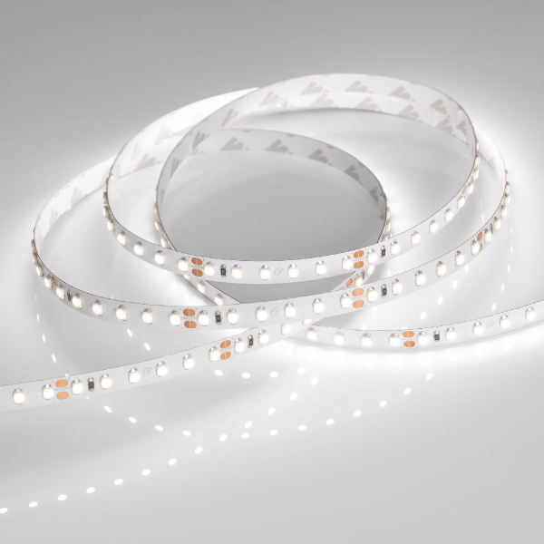 Светодиодная лента RT 2-5000 24V Day5000 2x (3528, 600 LED, CRI98) (Arlight, 9.6 Вт/м, IP20) 021415(1)