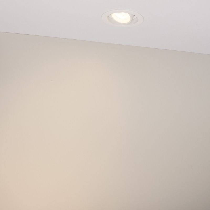 Светильник MS-VORTEX-BUILT-R90-12W Warm3000 (WH-WH, 40 deg, 230V) (Arlight, IP20 Металл, 5 лет) 043479