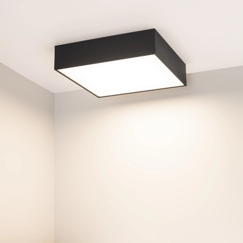 Светильник SP-QUADRO-S250x250-25W Day4000 (BK, 120 deg, 230V) (Arlight, IP40 Металл, 3 года) 034789