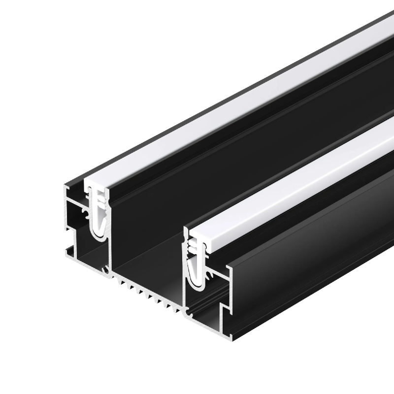 Профиль STRETCH-32-CEIL-CENTER-2000 BLACK (Arlight, Алюминий) 055208
