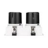 Светильник MS-FLOW-BUILT-S157x85-2x12W Warm3000 (WH, 38 deg, 230V) (Arlight, IP20 Металл, 5 лет) 053778