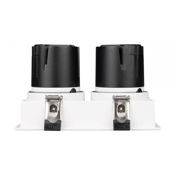 Светильник MS-FLOW-BUILT-S157x85-2x12W Warm3000 (WH, 38 deg, 230V) (Arlight, IP20 Металл, 5 лет) 053778