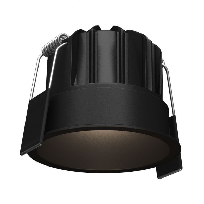 IT08-8035 black 4000K светильник встраиваемый влагозащищенный