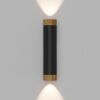 Настенный светильник под сменную лампу Ledron Danny mini 2 WS-GU10 Black Wooden